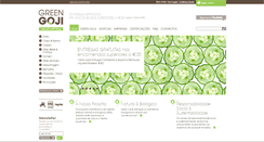 Desktop Screenshot of green-goji.com